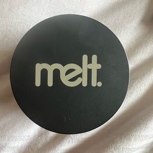 Melt Cosmetics "Gun Metal" eyeshadow stack with box.